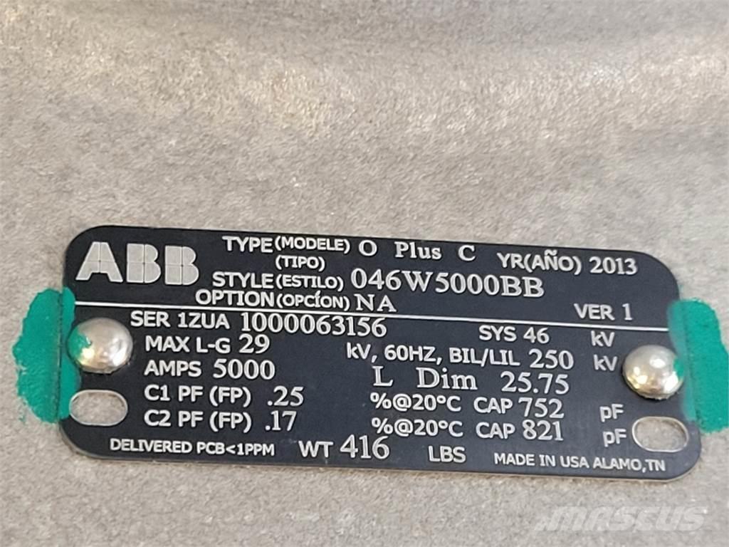 ABB 046W5000BB Építőipar - Egyebek