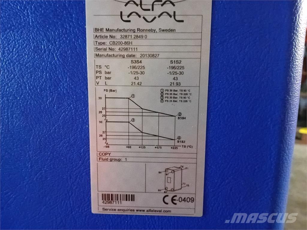 Alfa Laval CB200-86H Építőipar - Egyebek