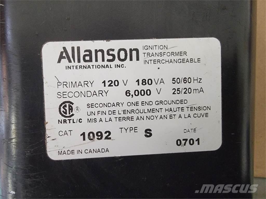  ALLANSON 1092-S Építőipar - Egyebek