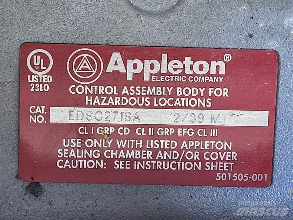  APPLETON EDSC271SA Építőipar - Egyebek