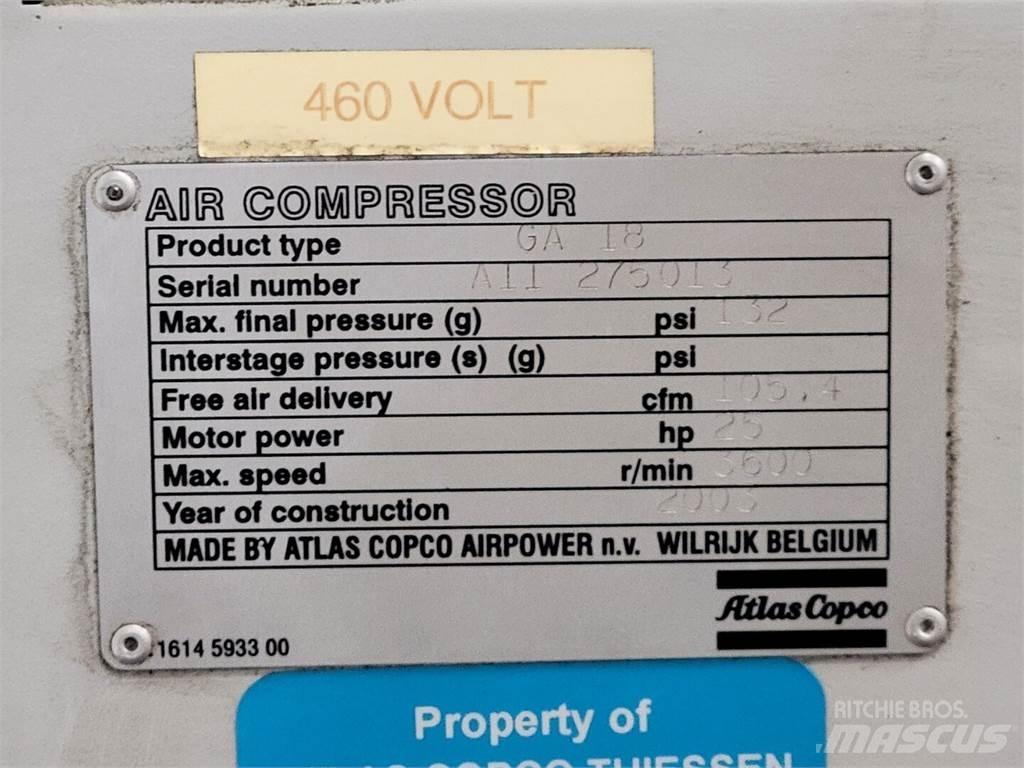 Atlas Copco GA18 Kompresszorok