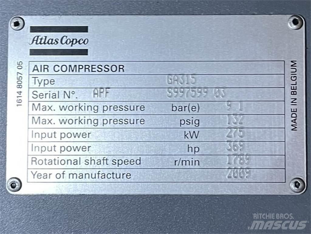 Atlas Copco GA315 Kompresszorok
