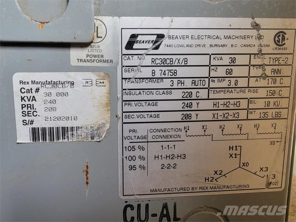  BEAVER RC30CB/X/B Építőipar - Egyebek