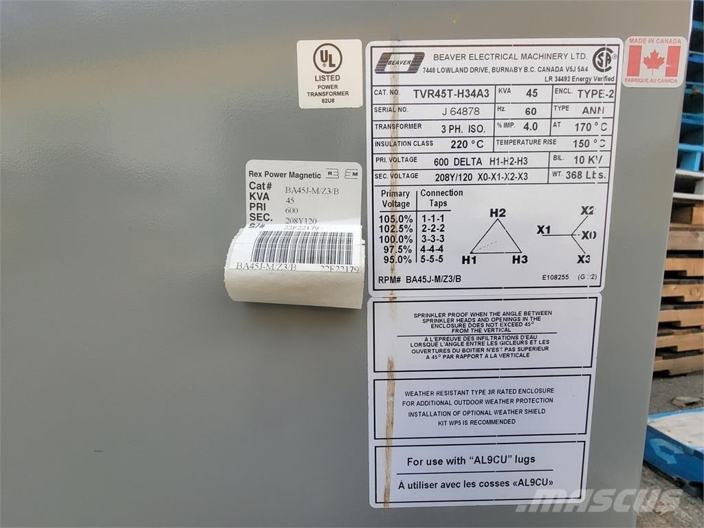  BEAVER TVR45T-H34A3 Építőipar - Egyebek