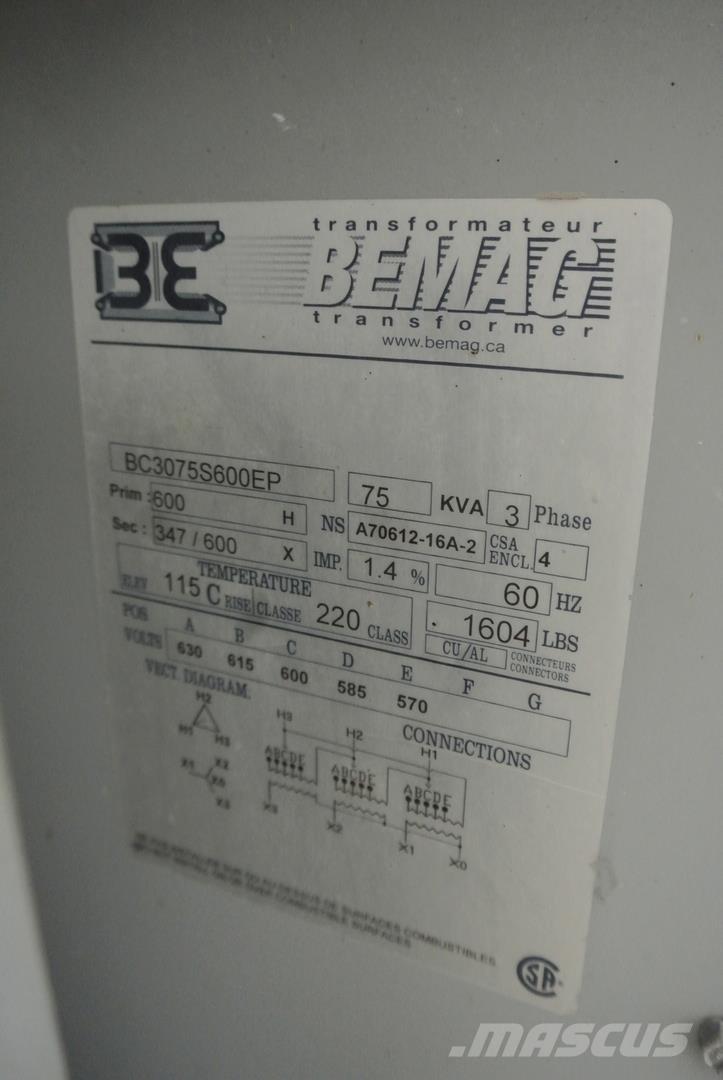  BEMAG BC3075S600EP Építőipar - Egyebek