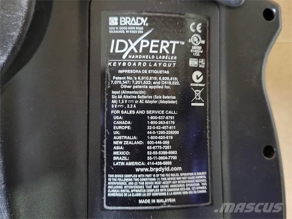 Brady IDXPERT Építőipar - Egyebek