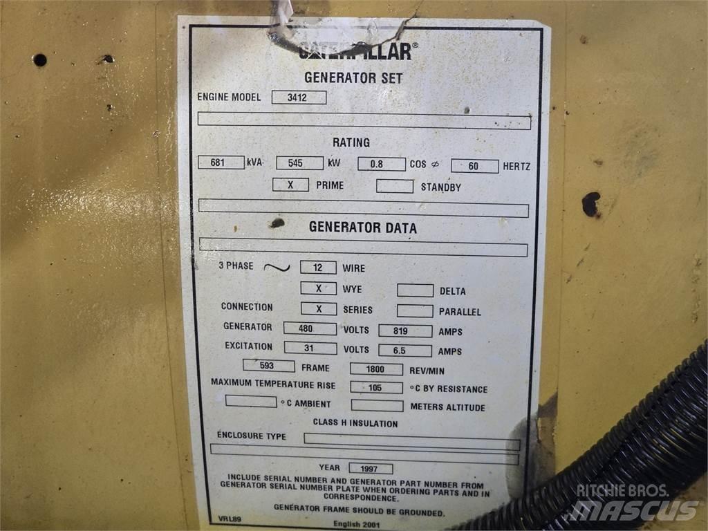 CAT 3412 Dízel áramfejlesztők