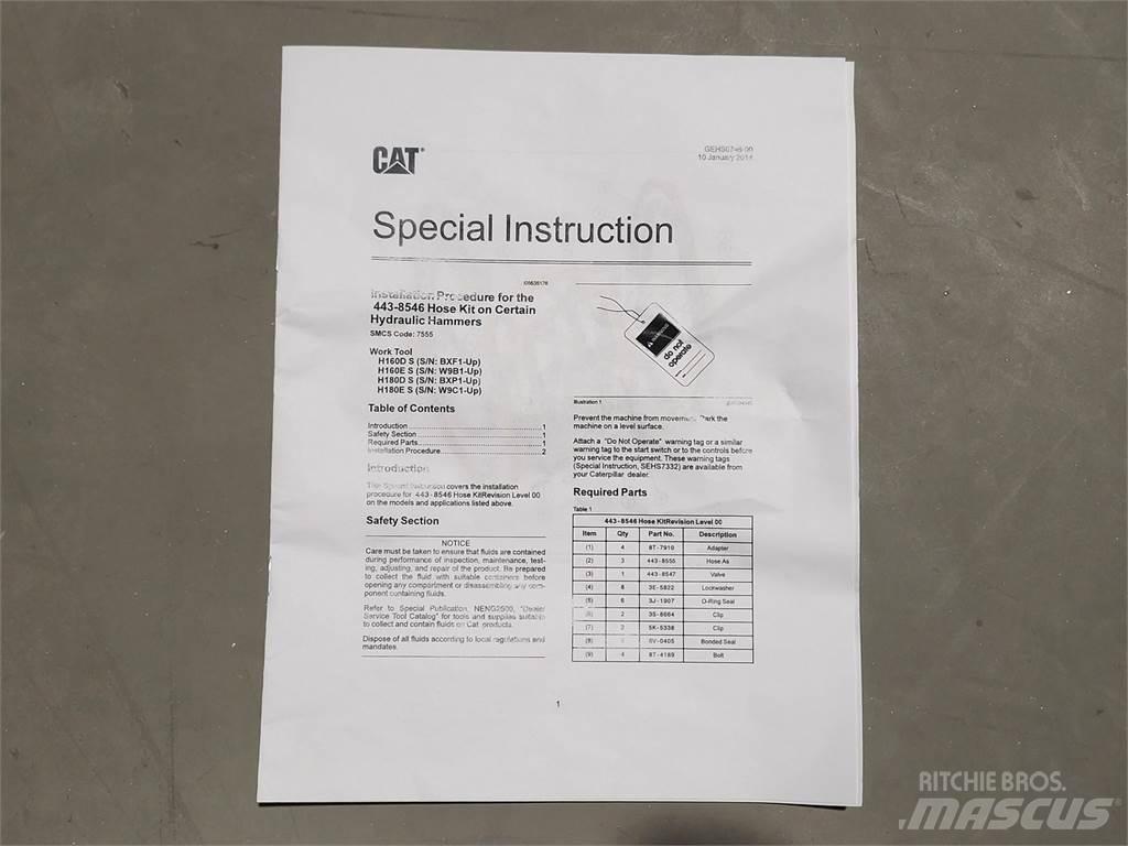 CAT 443-8546 Egyéb alkatrészek