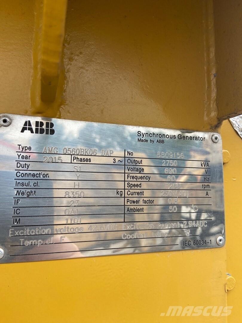 CAT C175-16 Genset Dízel áramfejlesztők