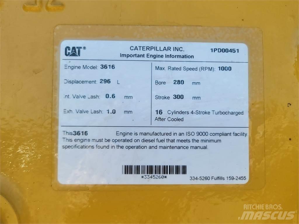 CAT C280-3616 Dízel áramfejlesztők