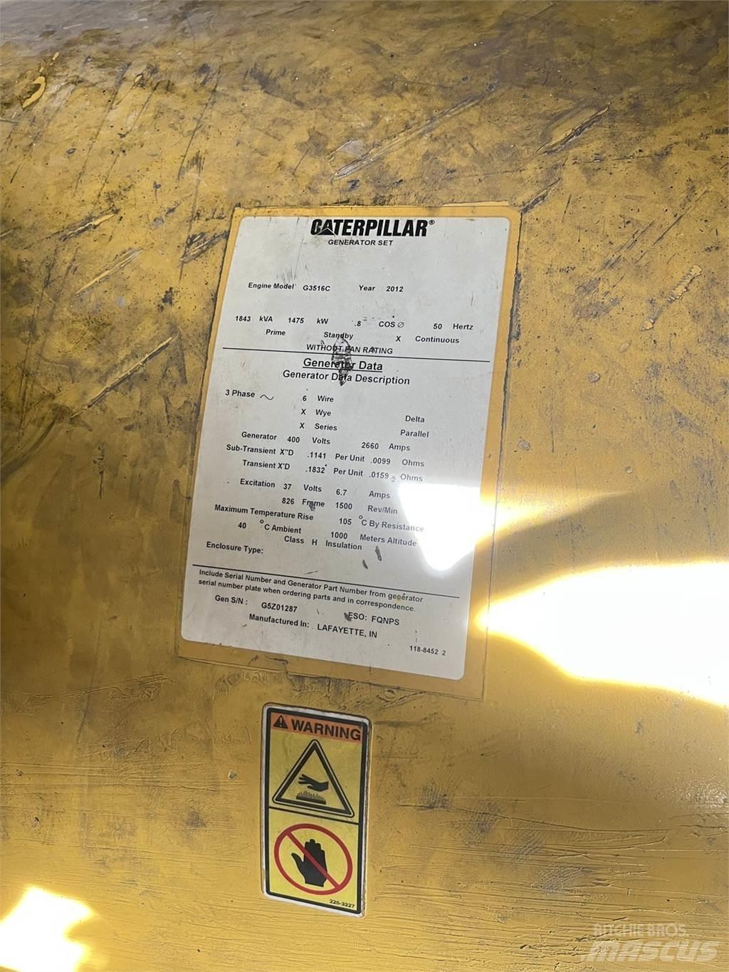CAT SR4B-GD Dízel áramfejlesztők