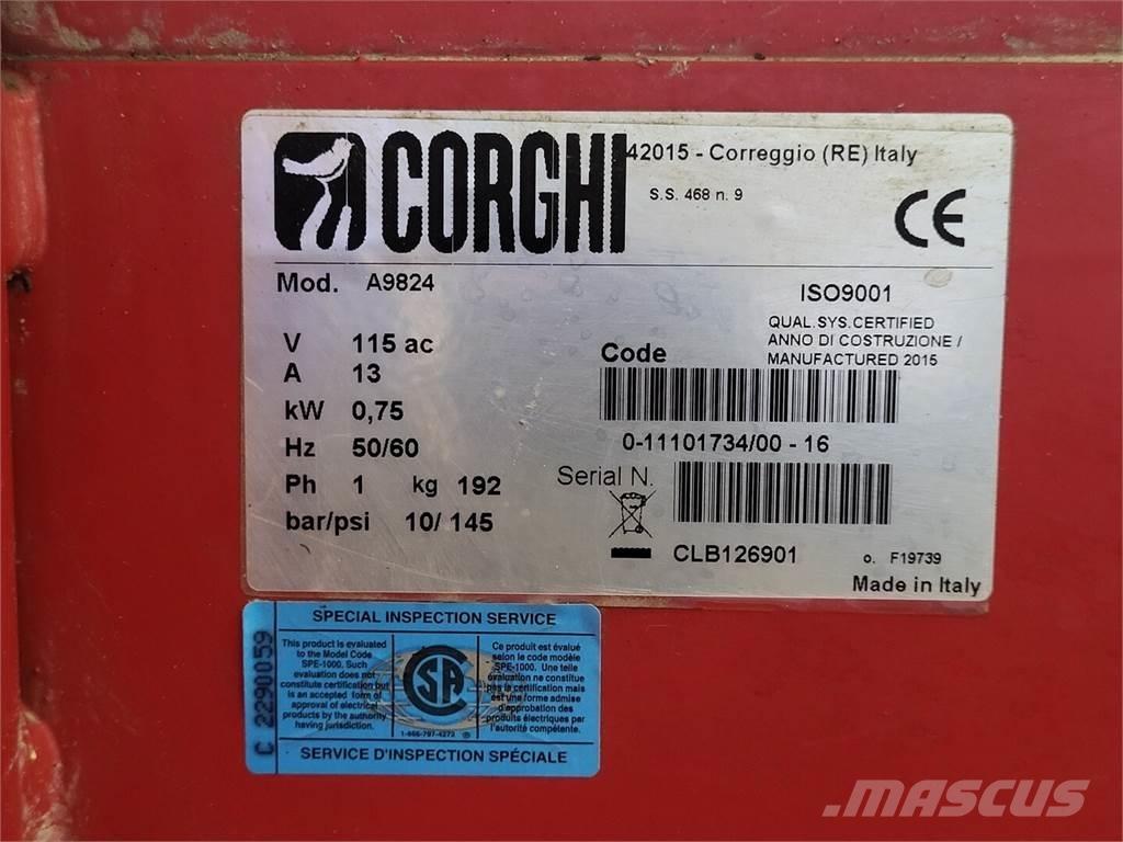 Corghi A9824 Gumiabroncsok, kerekek és felnik