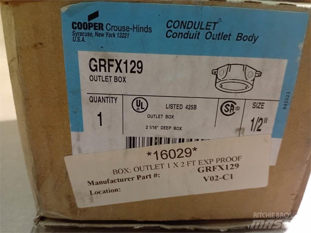  CROUSE-HINDS GRFX129 Építőipar - Egyebek