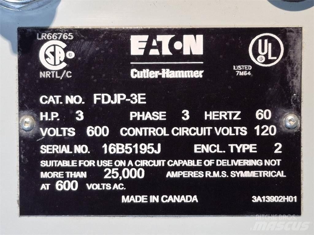  CUTLER-HAMMER FDJP-3E Építőipar - Egyebek