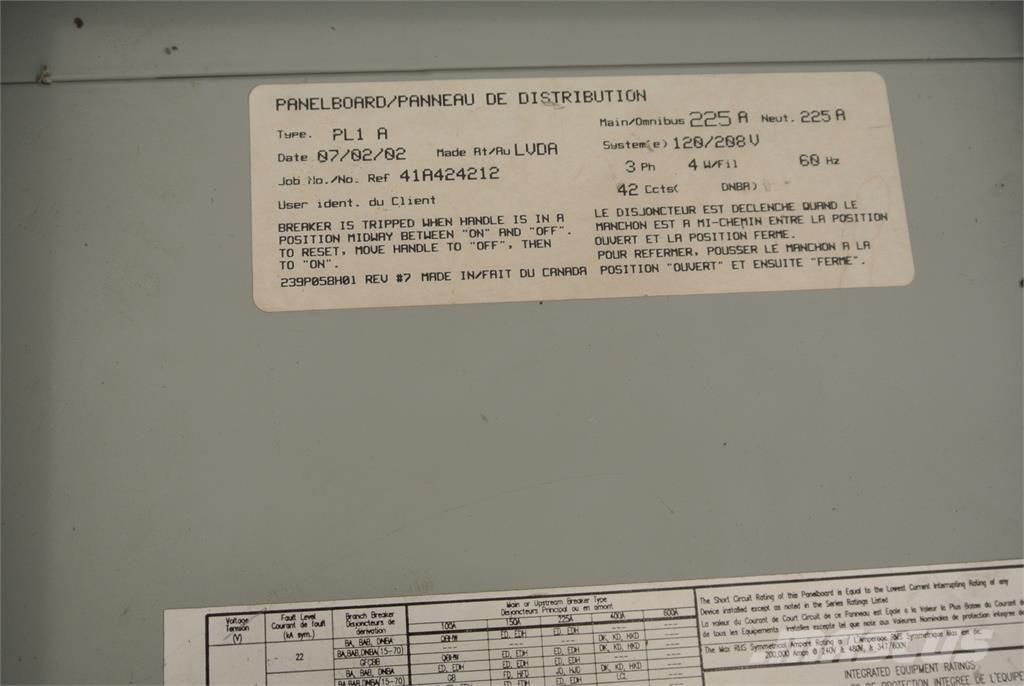  CUTLER-HAMMER PL1 A Építőipar - Egyebek