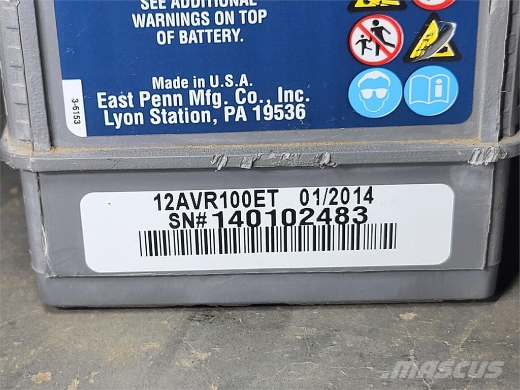  DEKA 12AVR100ET Akkumulátorok