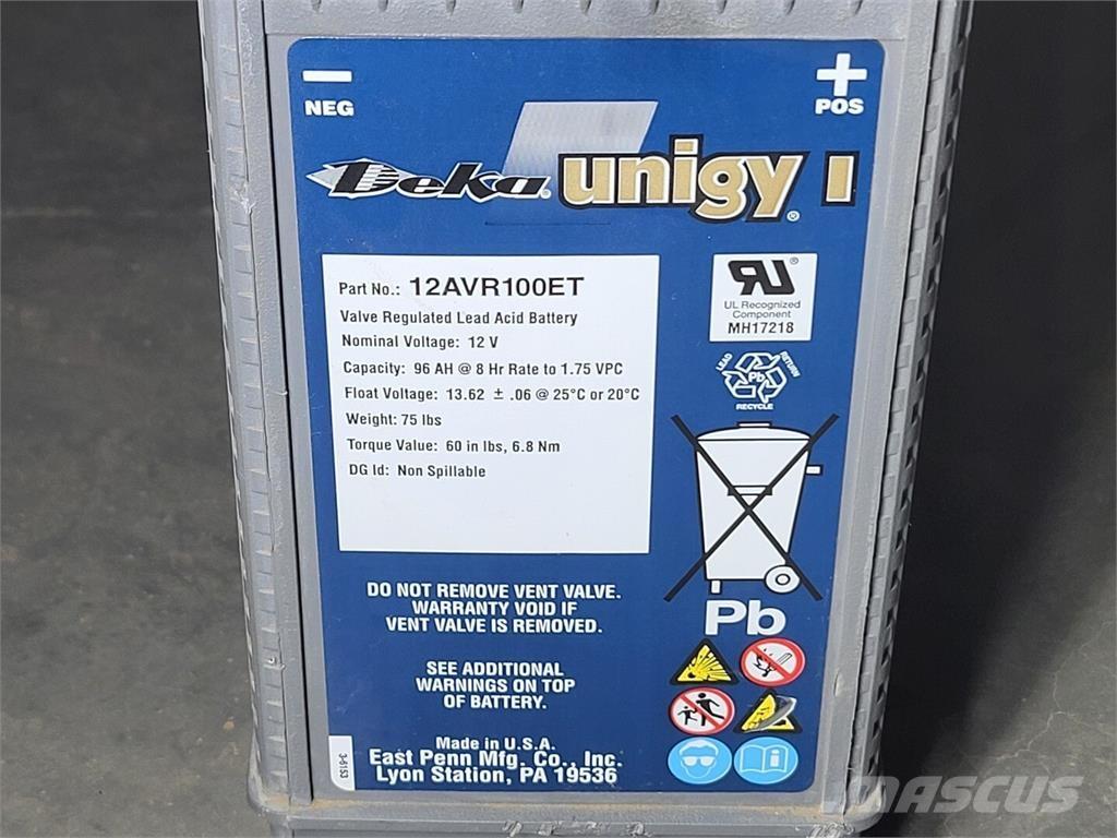  DEKA 12AVR100ET Akkumulátorok