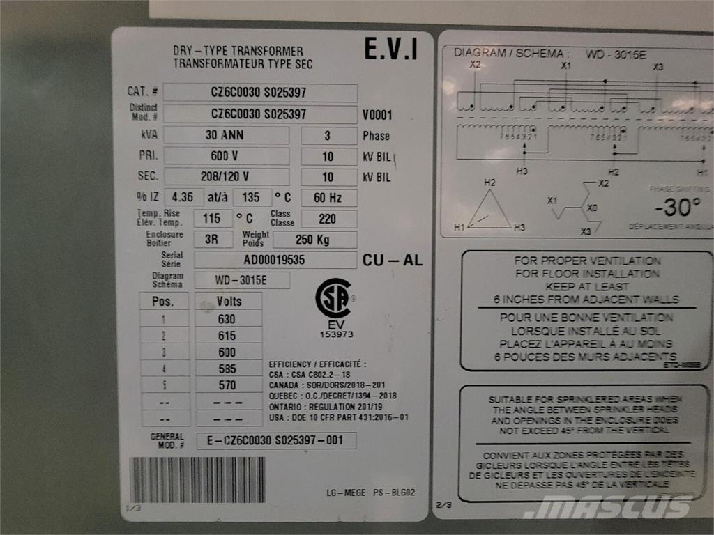 Evi CZ6C0030 S025397 Építőipar - Egyebek