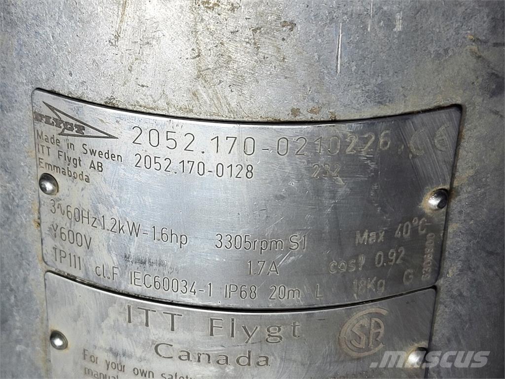 Flygt 2052.170-0128 Vízpumpák