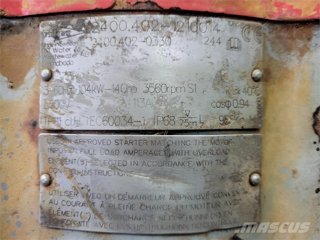 Flygt 2400.402 Vízpumpák