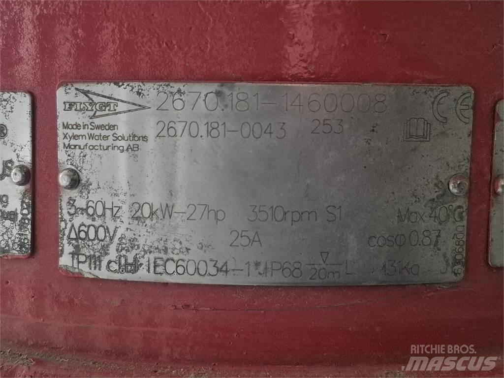 Flygt 2670.181-0043 Vízpumpák