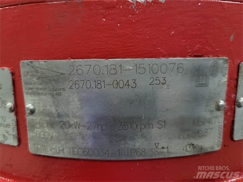 Flygt 2670.181-0043 Vízpumpák