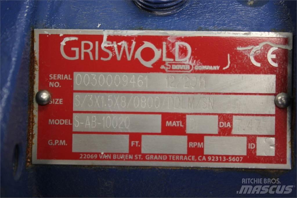  GRISWOLD S-AB-10020 Vízpumpák