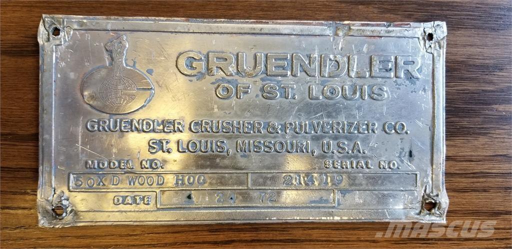 Gruendler 50XD Törőgépek