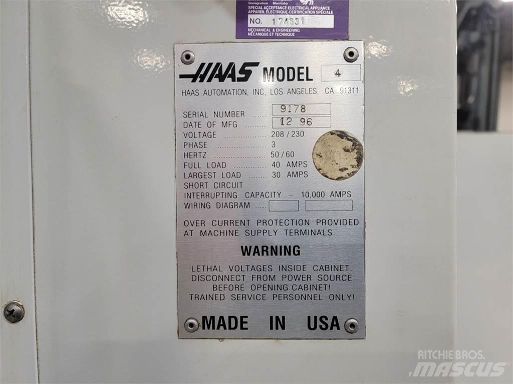 Haas VF-4 Építőipar - Egyebek