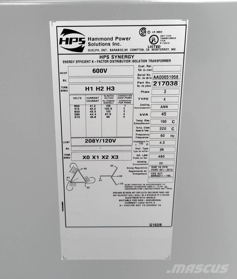  HAMMOND 217038 Építőipar - Egyebek