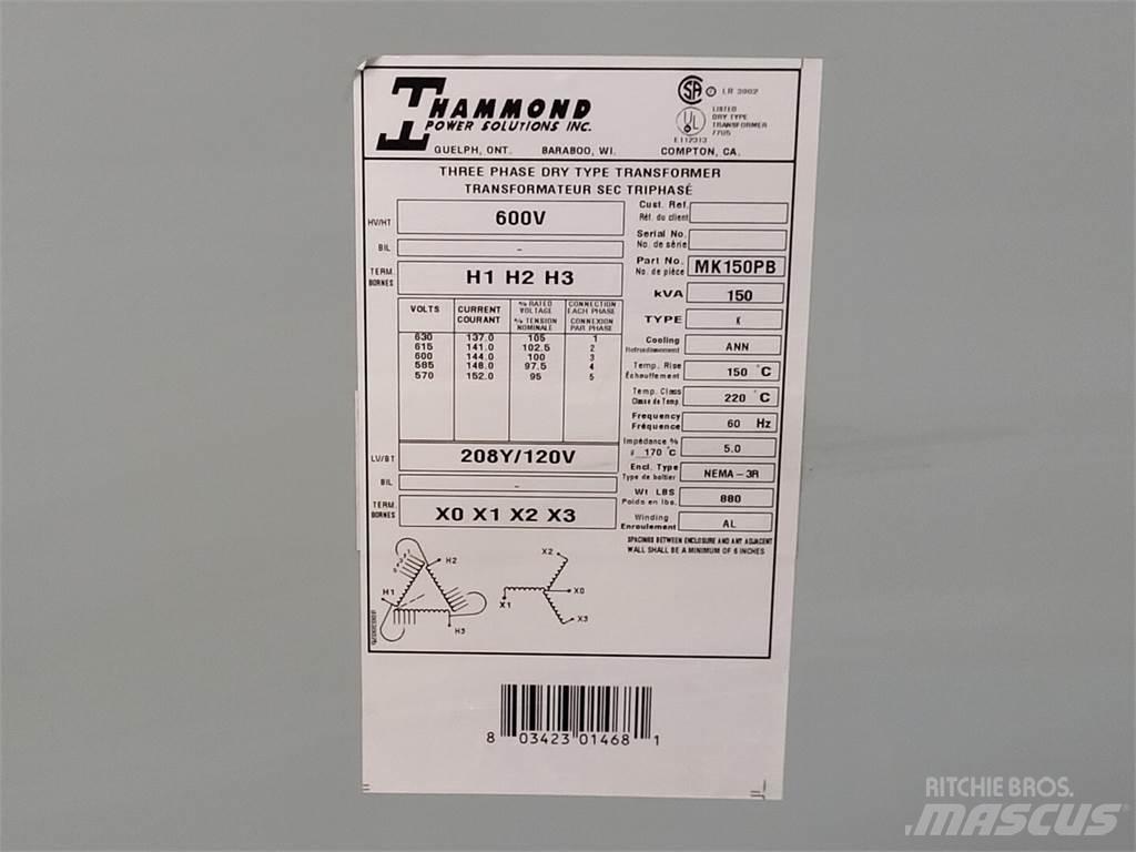  HAMMOND MK150PB Építőipar - Egyebek