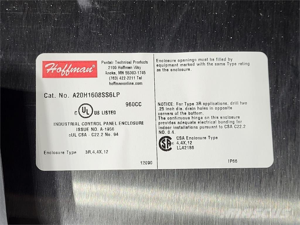 Hoffman A20H1608SS6LP Építőipar - Egyebek