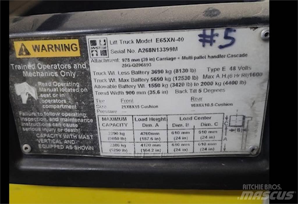 Hyster E65XN-40 Építőipar - Egyebek