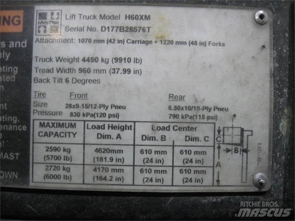Hyster H60XM Építőipar - Egyebek