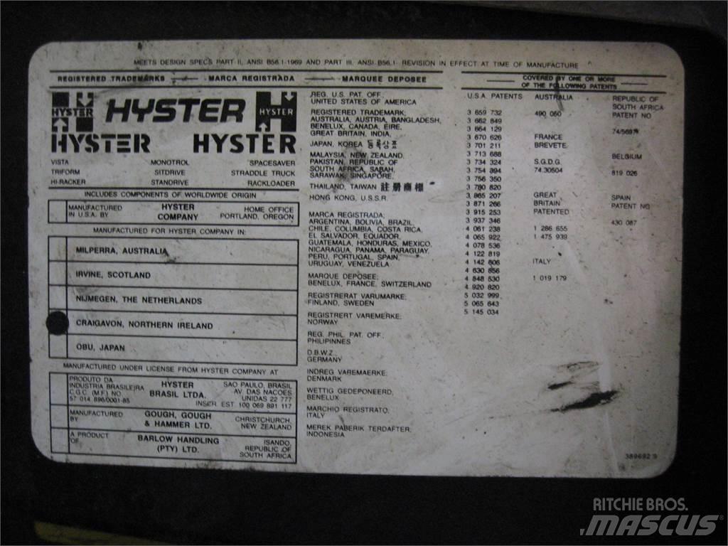 Hyster H60XM Építőipar - Egyebek