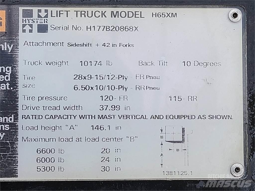 Hyster H65XM Építőipar - Egyebek