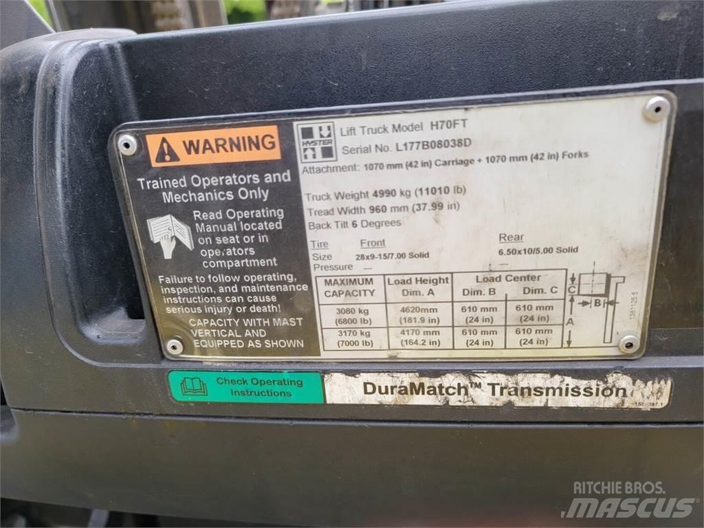 Hyster H70FT Építőipar - Egyebek
