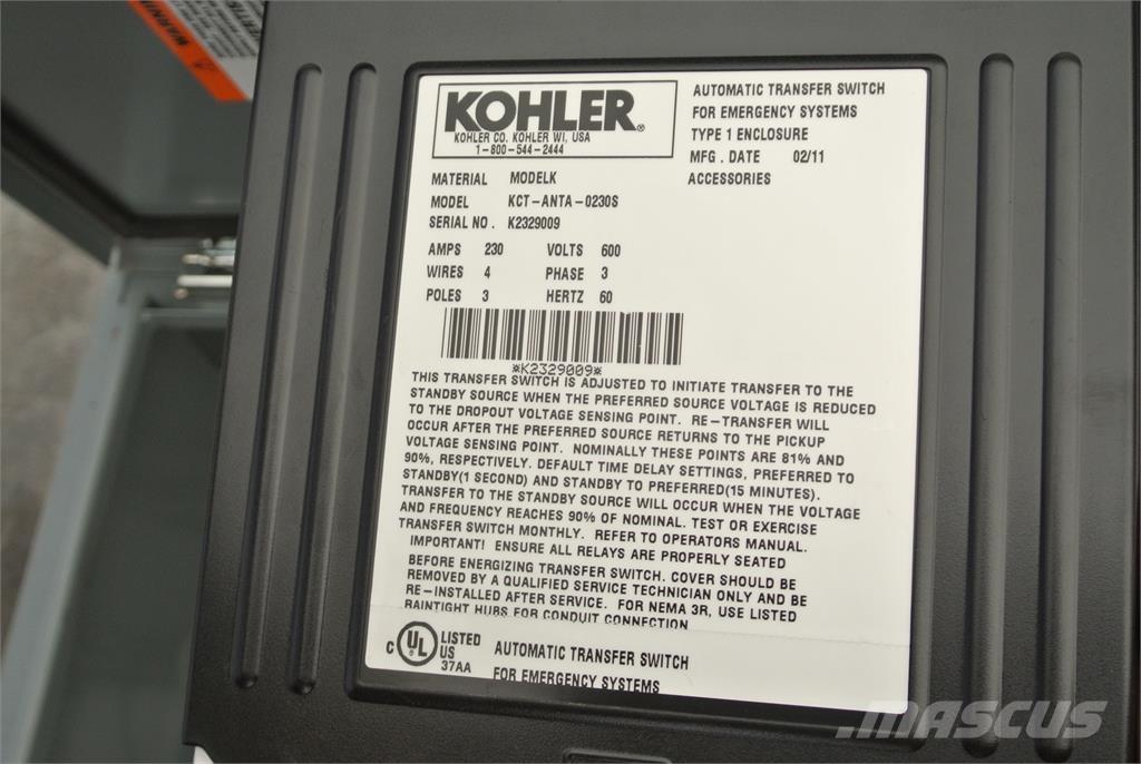 Kohler KCT-ANTA-2030S Építőipar - Egyebek