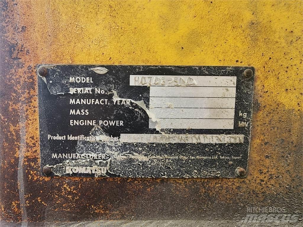 Komatsu  Csuklósdömperek