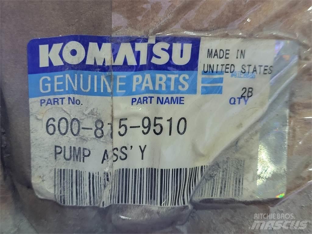 Komatsu 600-815-9510 Vízpumpák