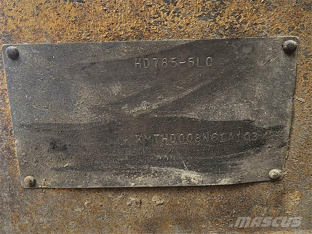 Komatsu HD785-5LC Csuklósdömperek