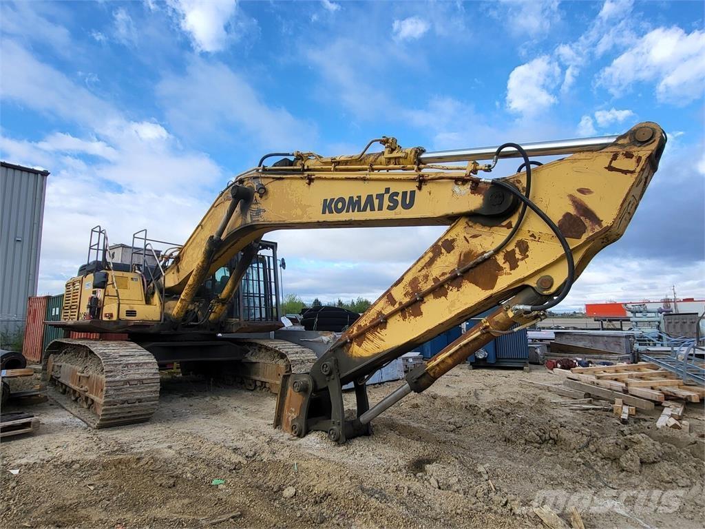 Komatsu PC600LC-6 Gumikerekes kotrók