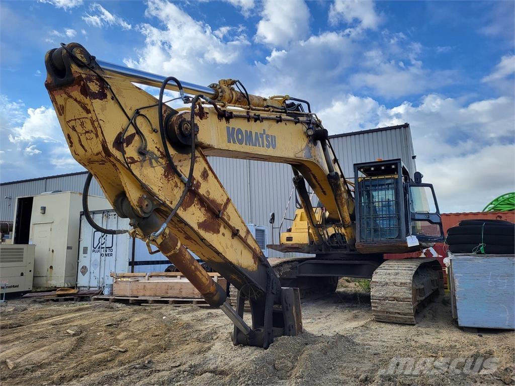 Komatsu PC600LC-6 Gumikerekes kotrók