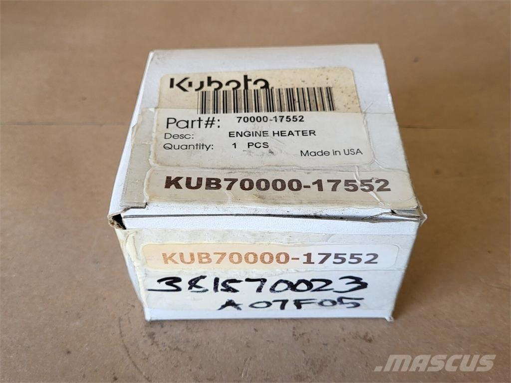 Kubota 70000-17552 Motorok