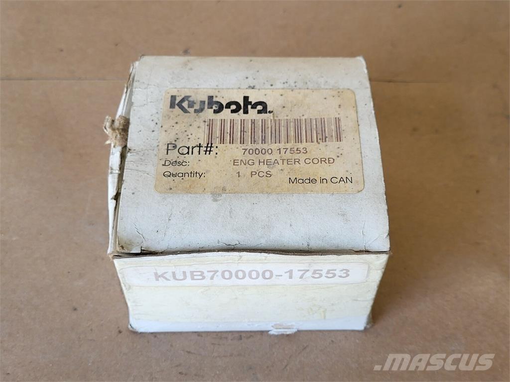 Kubota 70000-17553 Építőipar - Egyebek