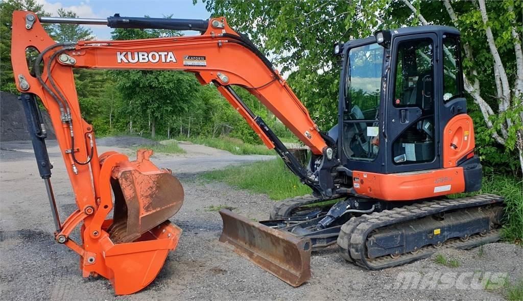 Kubota U55-4 Gumikerekes kotrók