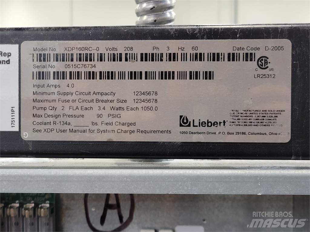 LIEBERT XDP160RC-0 Fűtő és Hűtő felszerelések