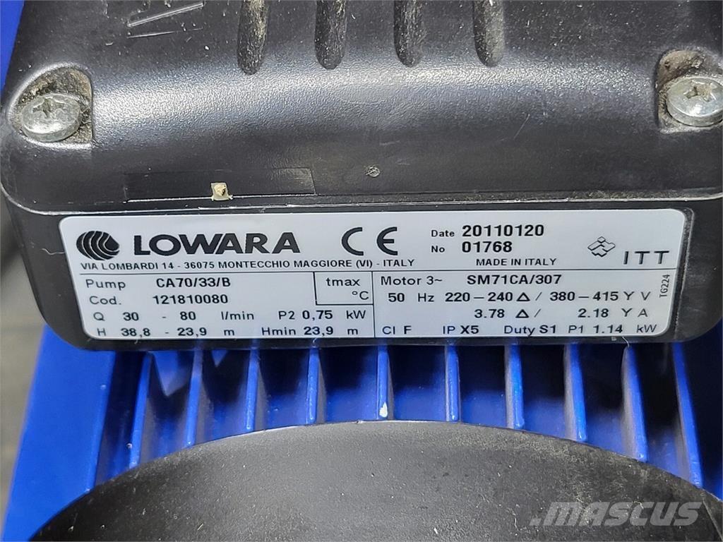  LOWARA CA70/33/B Vízpumpák
