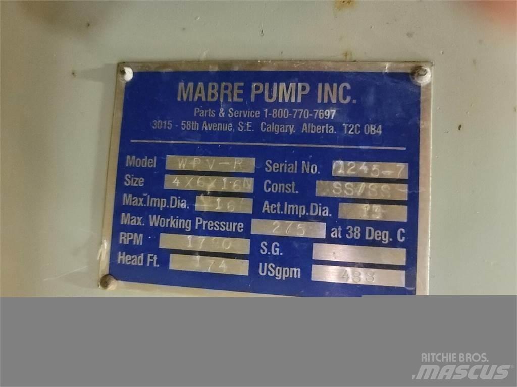  MABRE PUMP WPV-R Vízpumpák