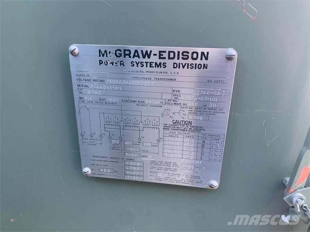  MCGRAW-EDISON Építőipar - Egyebek